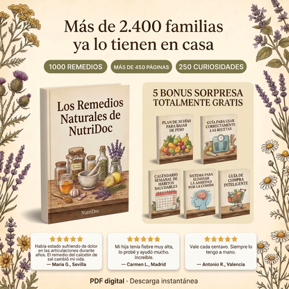 1,000 Remedios Naturales
